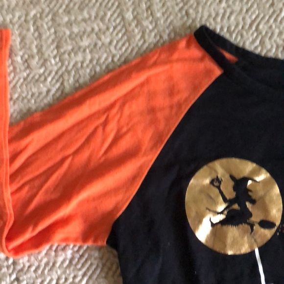 NWT JOE BOXER Let’s Go Witches Halloween graphic baseball tee-shirt - Picture 5 of 9